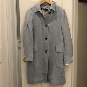 Zara Denim Trench